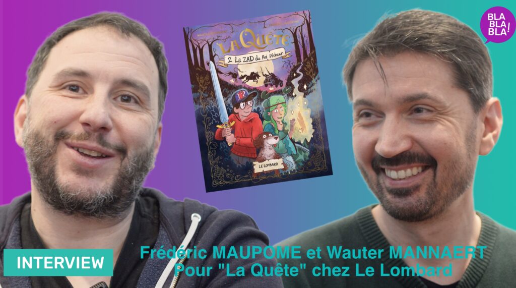 Entretien avec les auteurs de la Série « LA QUETE » aux Editions Le Lombard