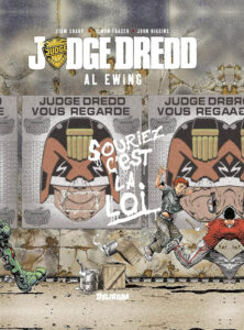 Judge Dredd Souriez c'est la loi couv Delirium