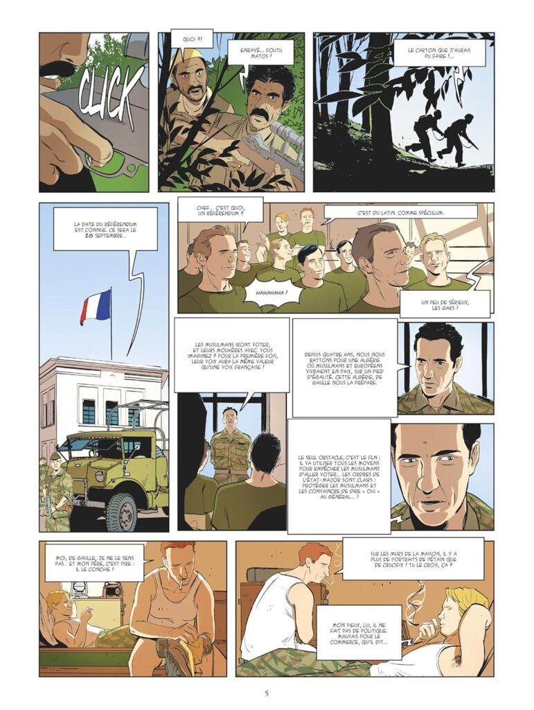 BD Algérie une guerre française tome 4 extrait