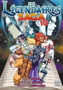 Manga Légendaires Saga tome 10 couverture