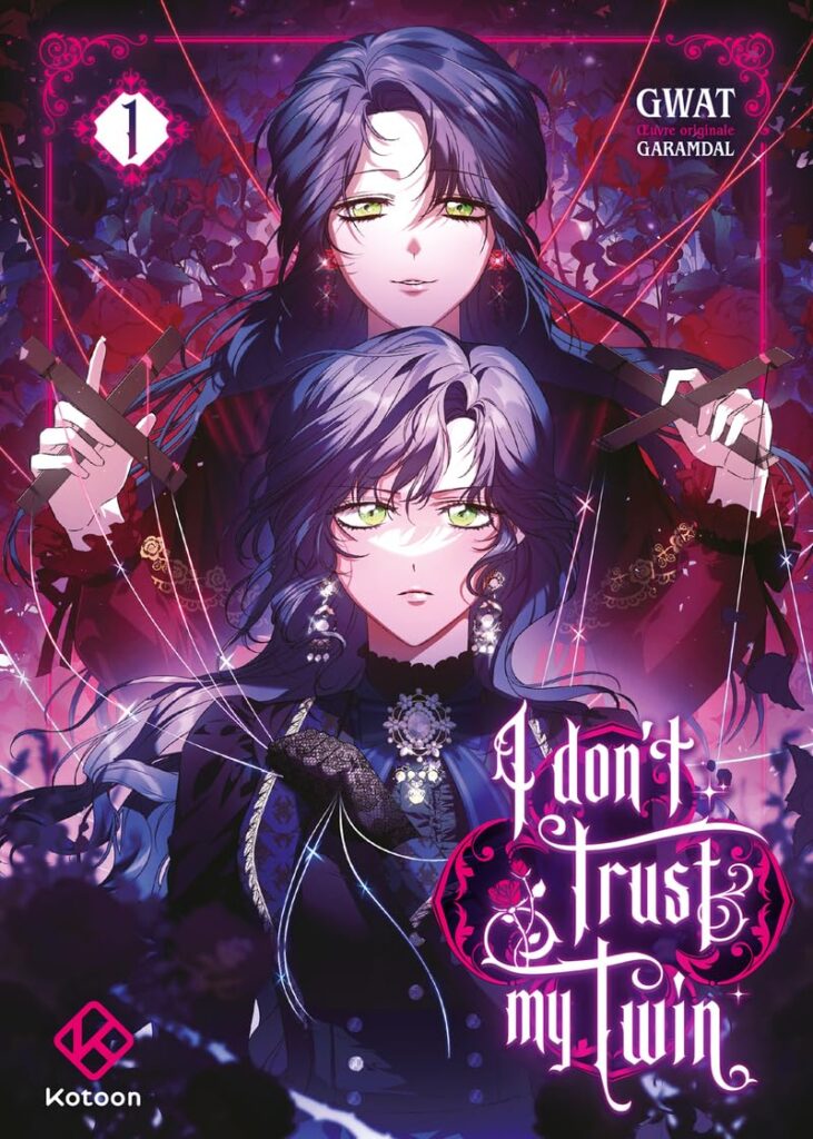 Webtoon I don't trust my twin volume 1 couverture